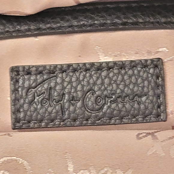 Foley & Corinna Fusion Expandable Weekender Bag Desert Green Liberated Leather - Picture 8 of 15